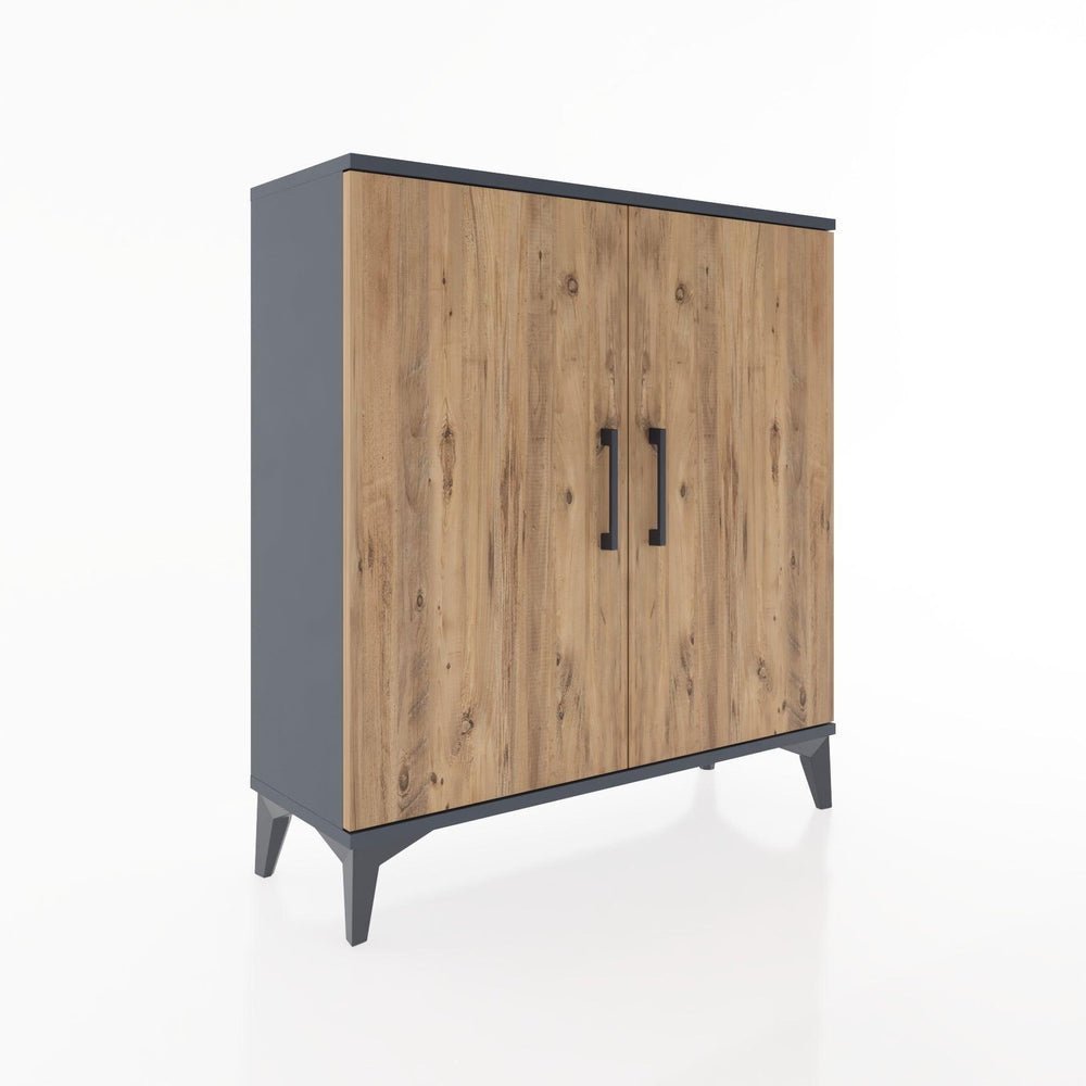 Woodntry Modular Dresser Anthracite 88x30x84 cm with Cover K57-2