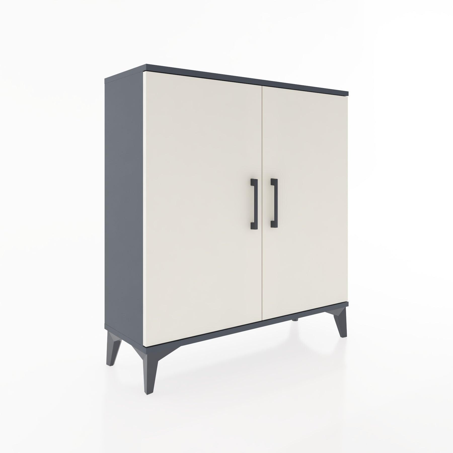 Woodntry Modular Dresser Anthracite 88x30x84 cm with Cover K57-2