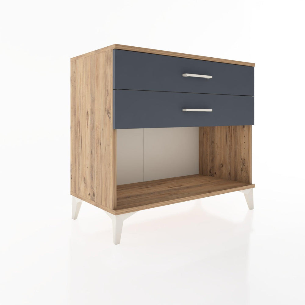 Woodntry Modüler Şifonyer Çam 88x44x68 cm Çekmeceli ve Raflı CR57-3