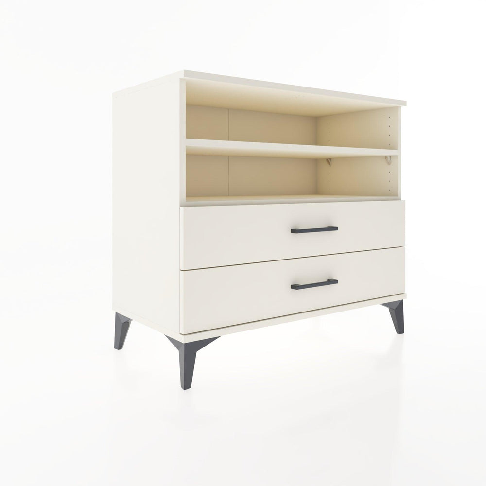 Woodntry Modular Dresser Moonstone 88x44x68 cm with Drawers and Shelves CR58-1