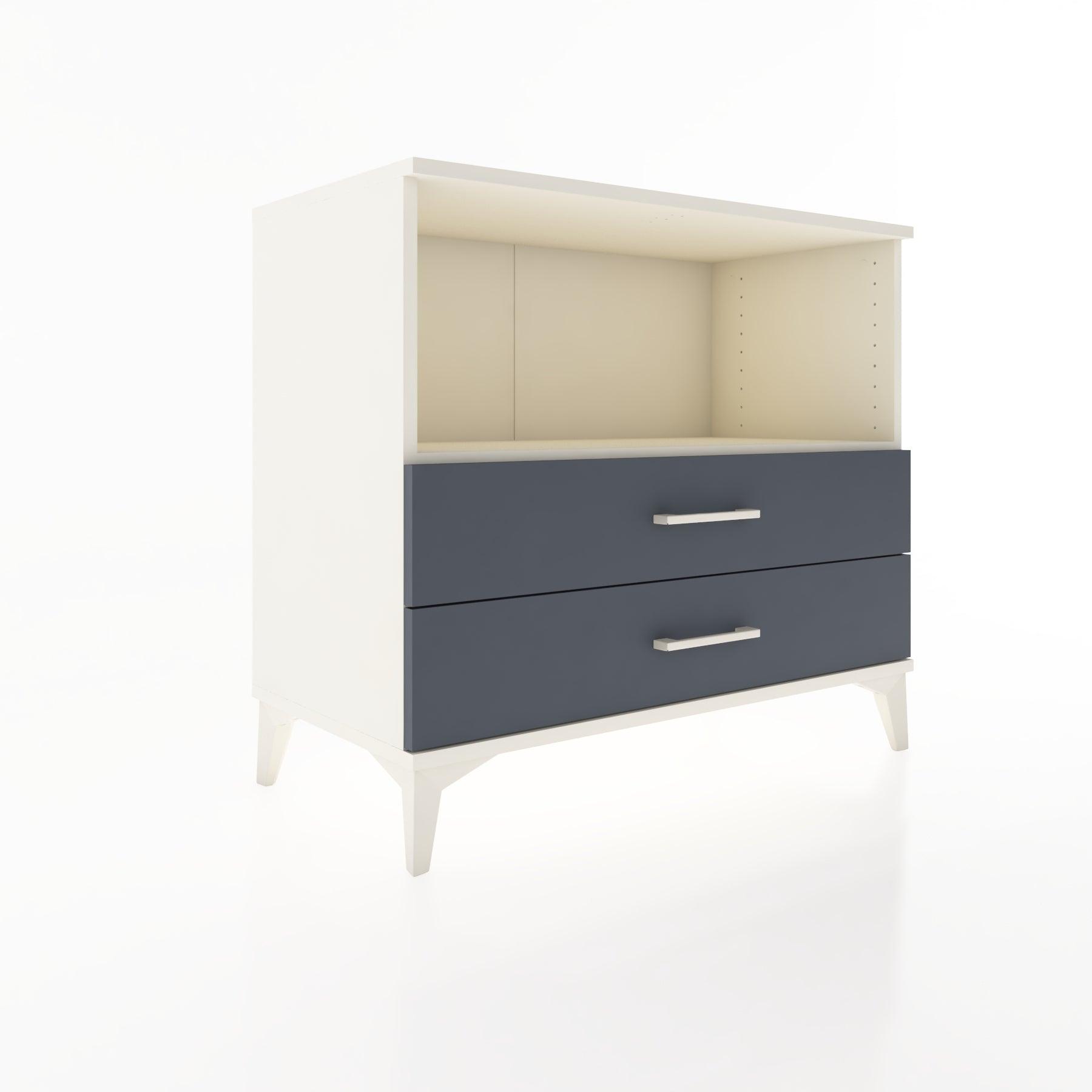 Woodntry Modüler Şifonyer Aytaşı 88x44x68 cm Çekmeceli ve Raflı CR59-1