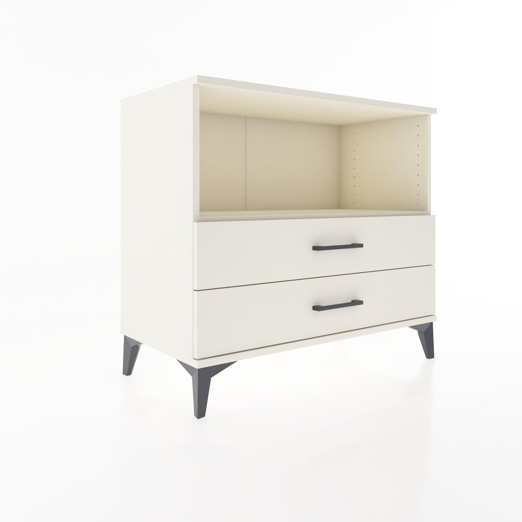 Woodntry Modüler Şifonyer Aytaşı 88x44x68 cm Çekmeceli ve Raflı CR59-1