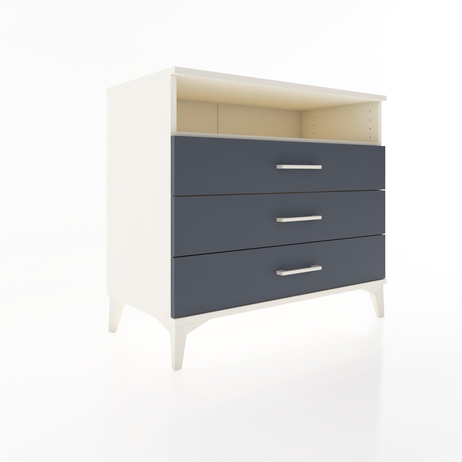 Woodntry Modüler Şifonyer Aytaşı 88x44x68 cm Çekmeceli ve Raflı CR60-1