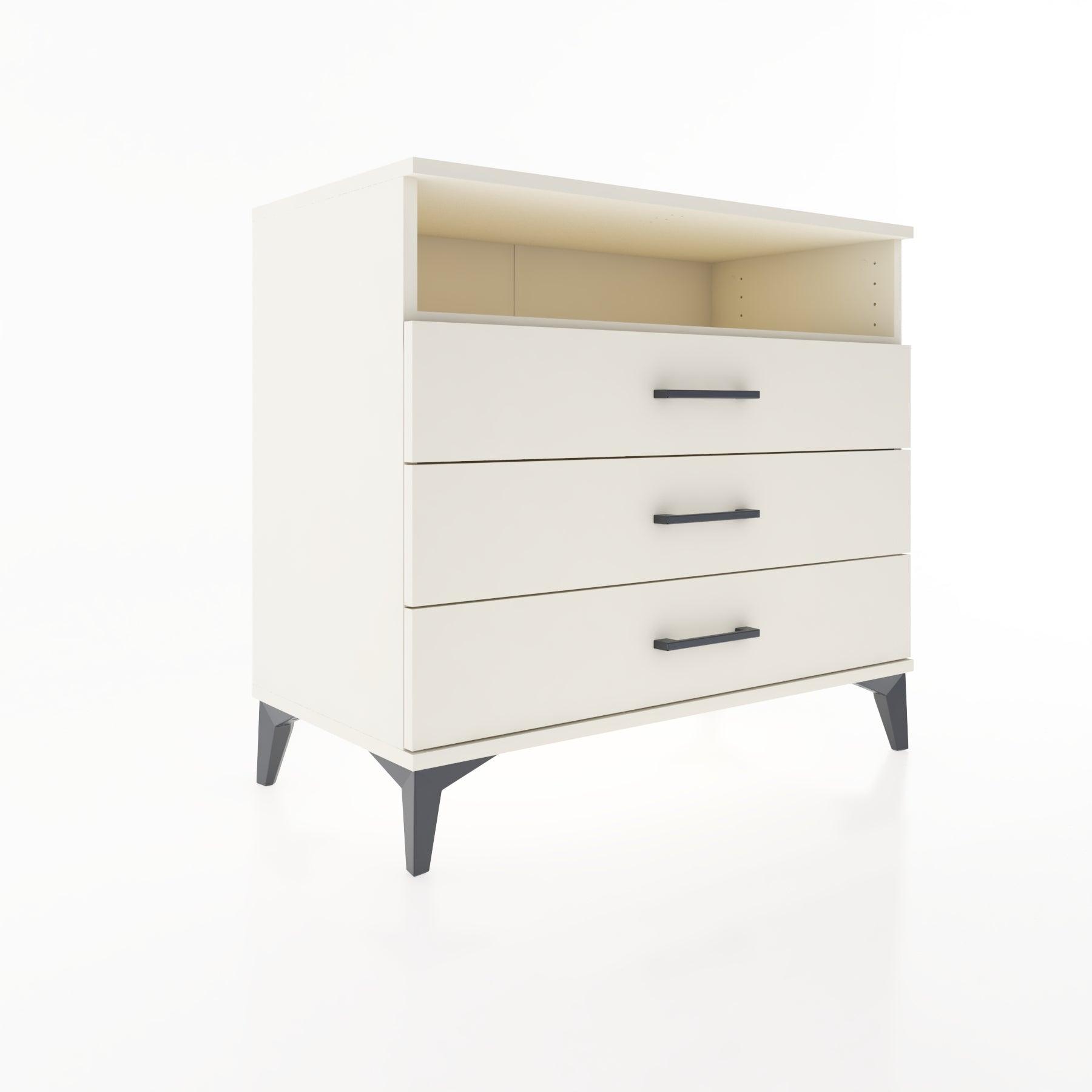 Woodntry Modüler Şifonyer Aytaşı 88x44x68 cm Çekmeceli ve Raflı CR60-1
