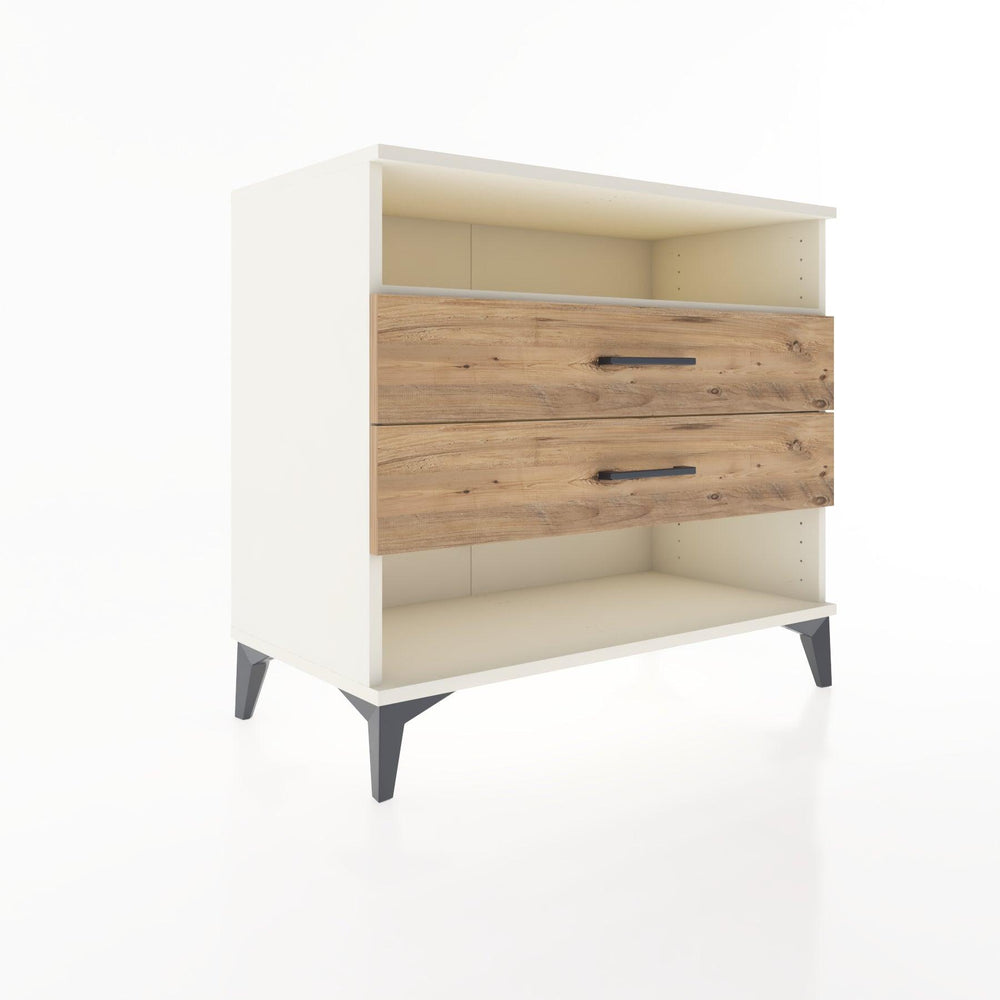 Woodntry Modüler Şifonyer Aytaşı 88x44x68 cm Çekmeceli ve Raflı CR61-1