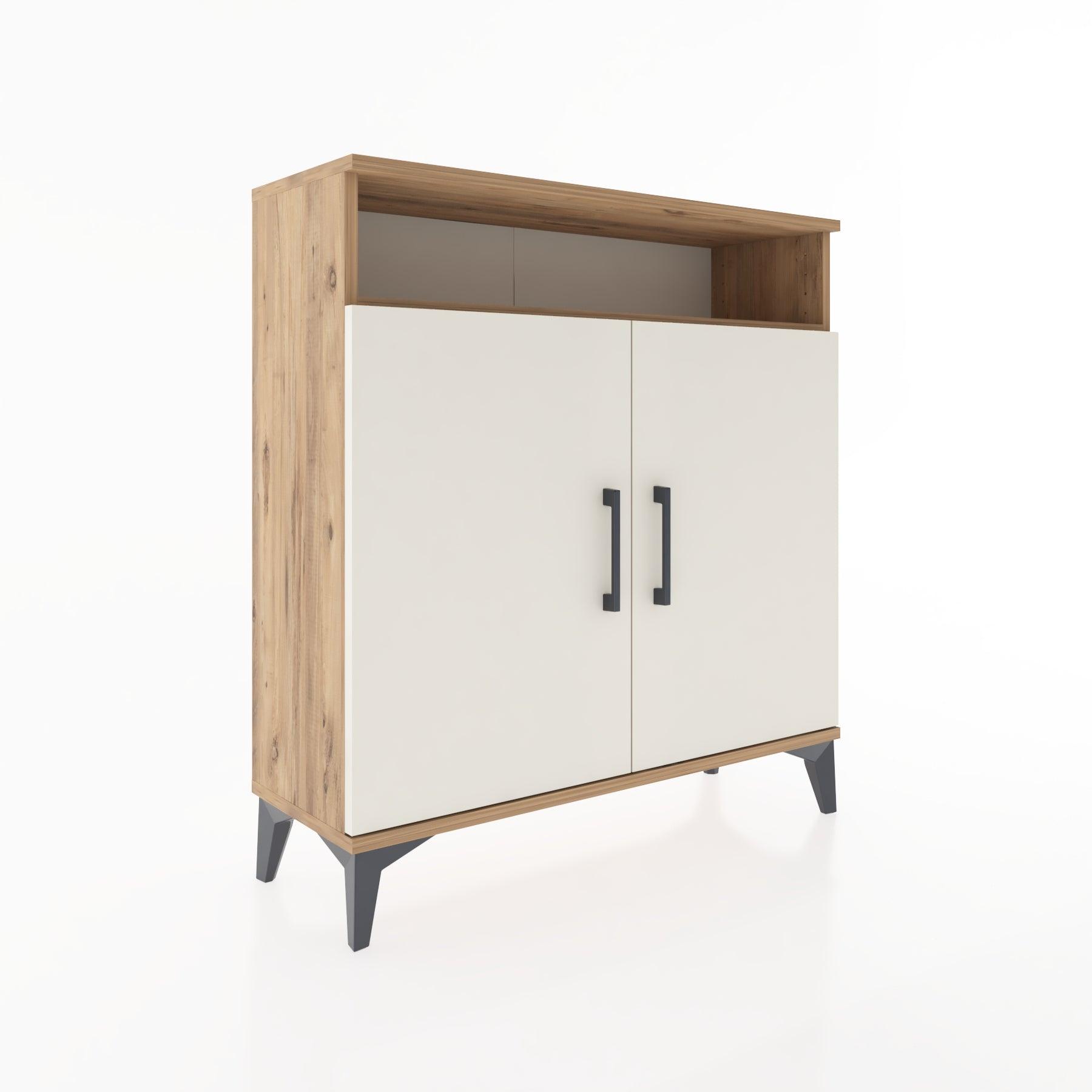 Woodntry Modular Dresser Pine 88x30x84 cm with Cover and Shelf KR61-3