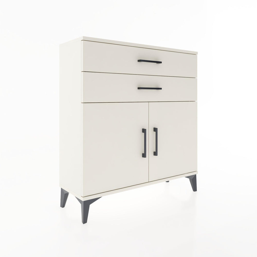 Woodntry Modüler Şifonyer Aytaşı 88x30x84 cm Kapaklı ve Çekmeceli KC63-1
