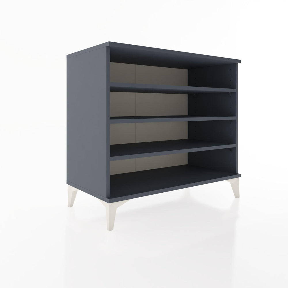 Woodntry Modüler Şifonyer Antrasit 88x44x68 cm Raflı R66-2