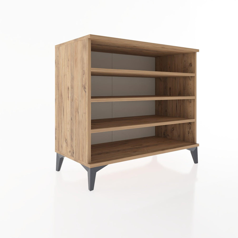 Woodntry Modüler Şifonyer Çam 88x44x68 cm Raflı R66-3