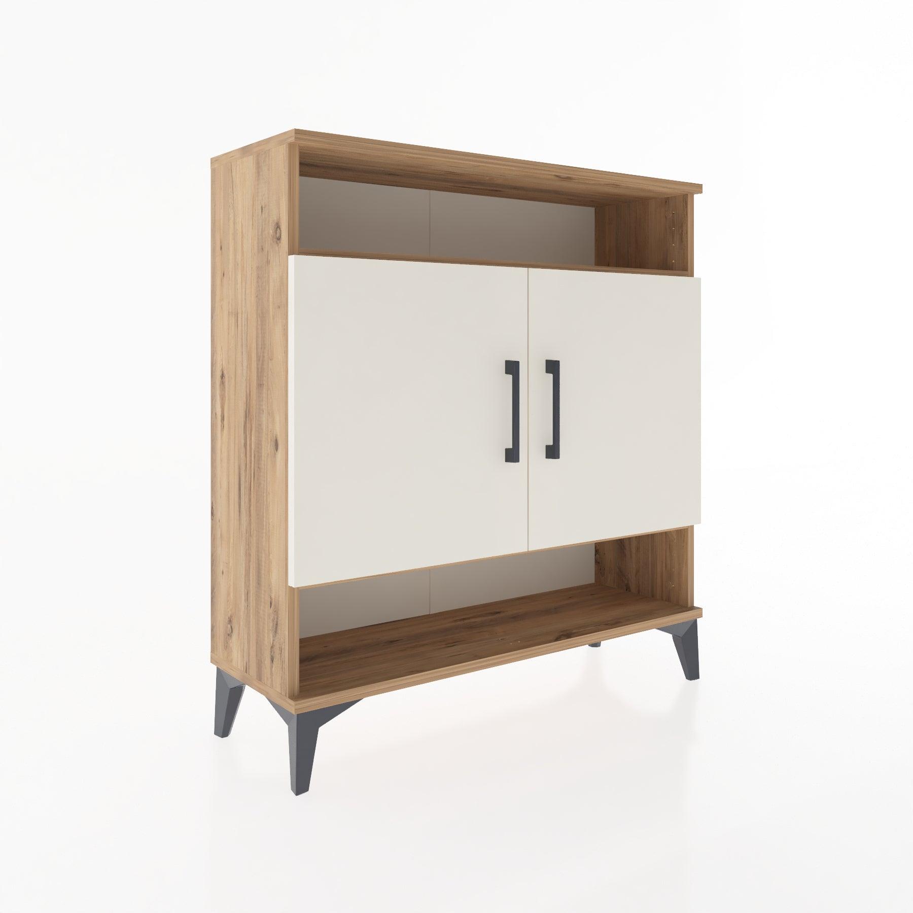 Woodntry Modular Dresser Pine 88x30x84 cm with Cover and Shelf KR67-3