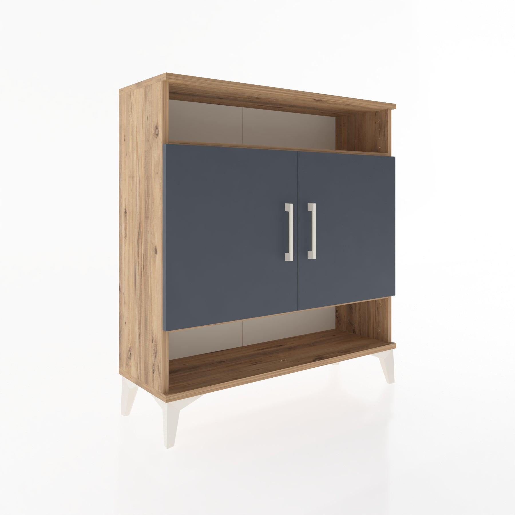 Woodntry Modular Dresser Pine 88x30x84 cm with Cover and Shelf KR67-3