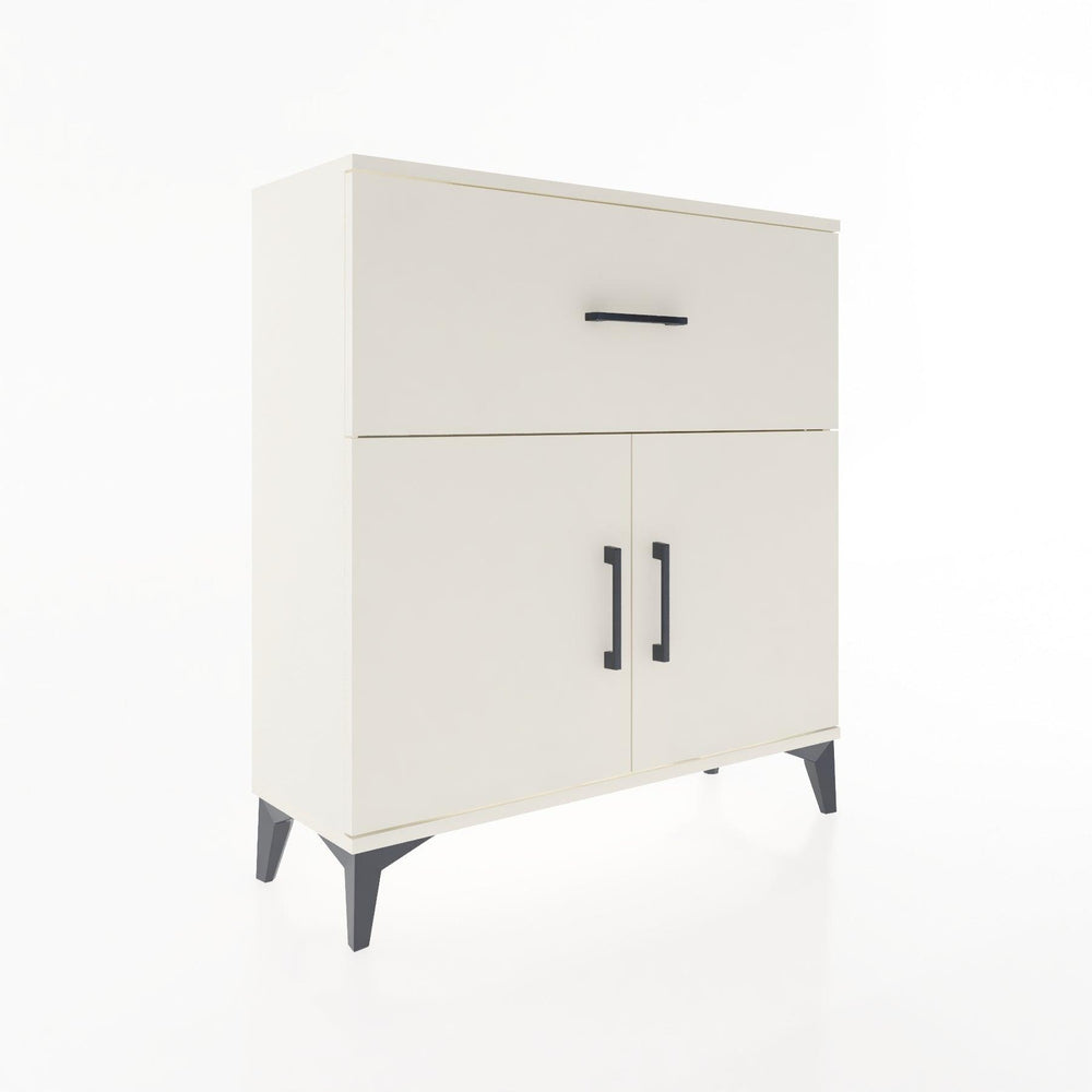 Woodntry Modüler Şifonyer Aytaşı 88x30x84 cm Kapaklı ve Çekmeceli KC68-1