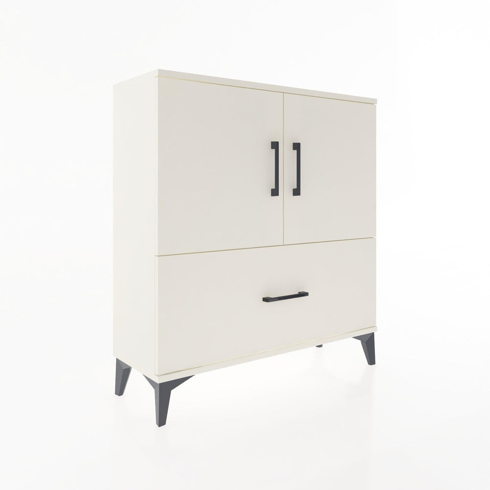 Woodntry Modüler Şifonyer Aytaşı 88x30x84 cm Kapaklı ve Çekmeceli KC69-1