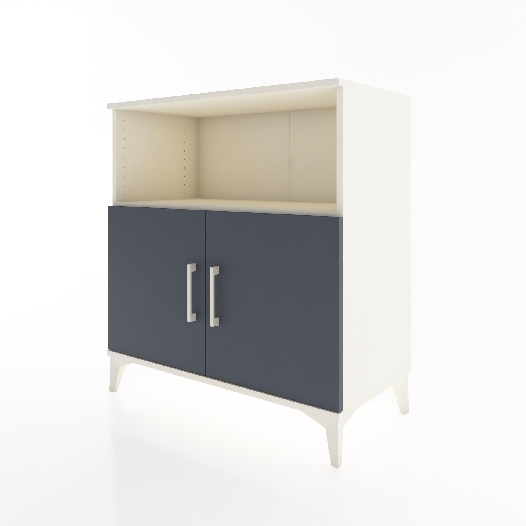 Woodntry Modular Dresser Moonstone 88x44x84 cm with Cover and Shelf KR42-1