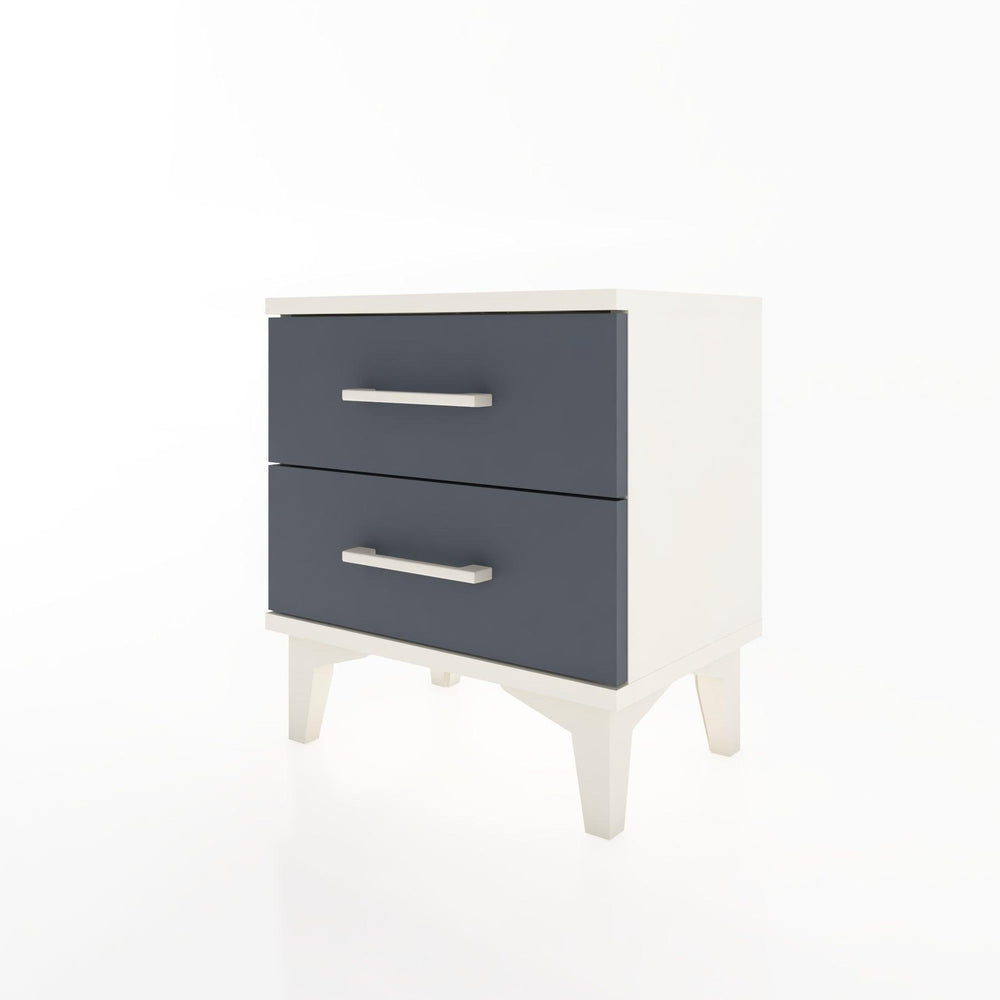 Woodntry Modüler Komodin İki Çekmeceli 44x30x36 cm Aytaşı - Woodntry