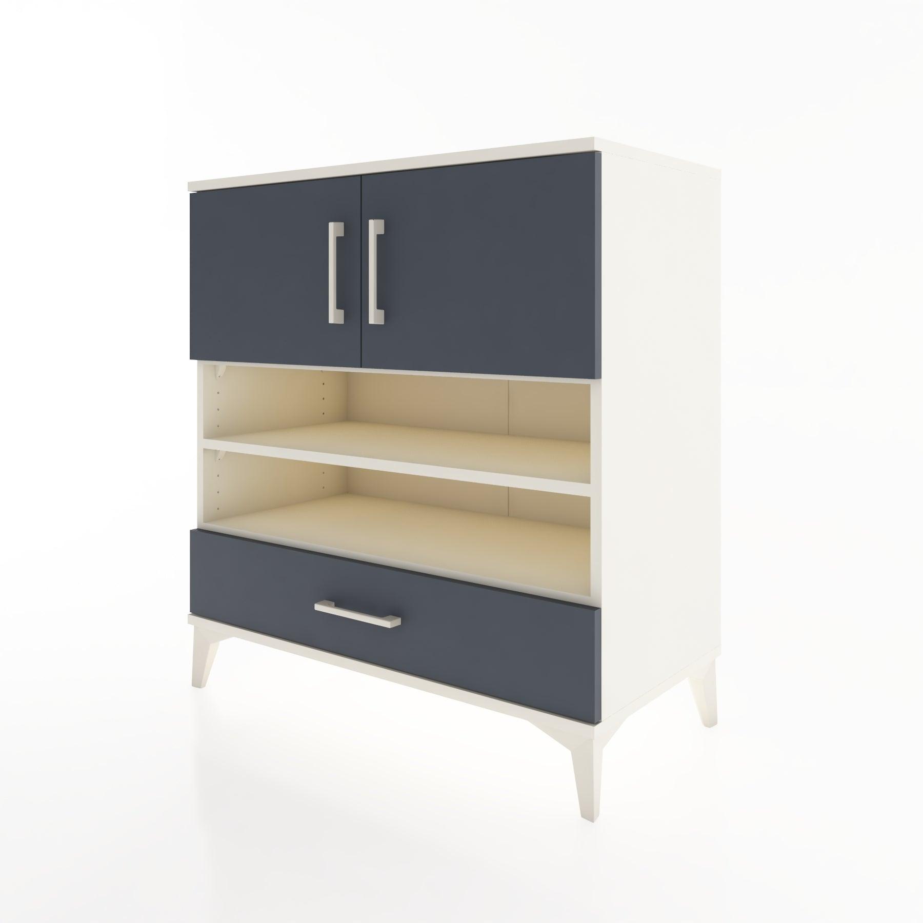 Woodntry Modular Dresser Moonstone 88x44x84 cm Functional F93-1