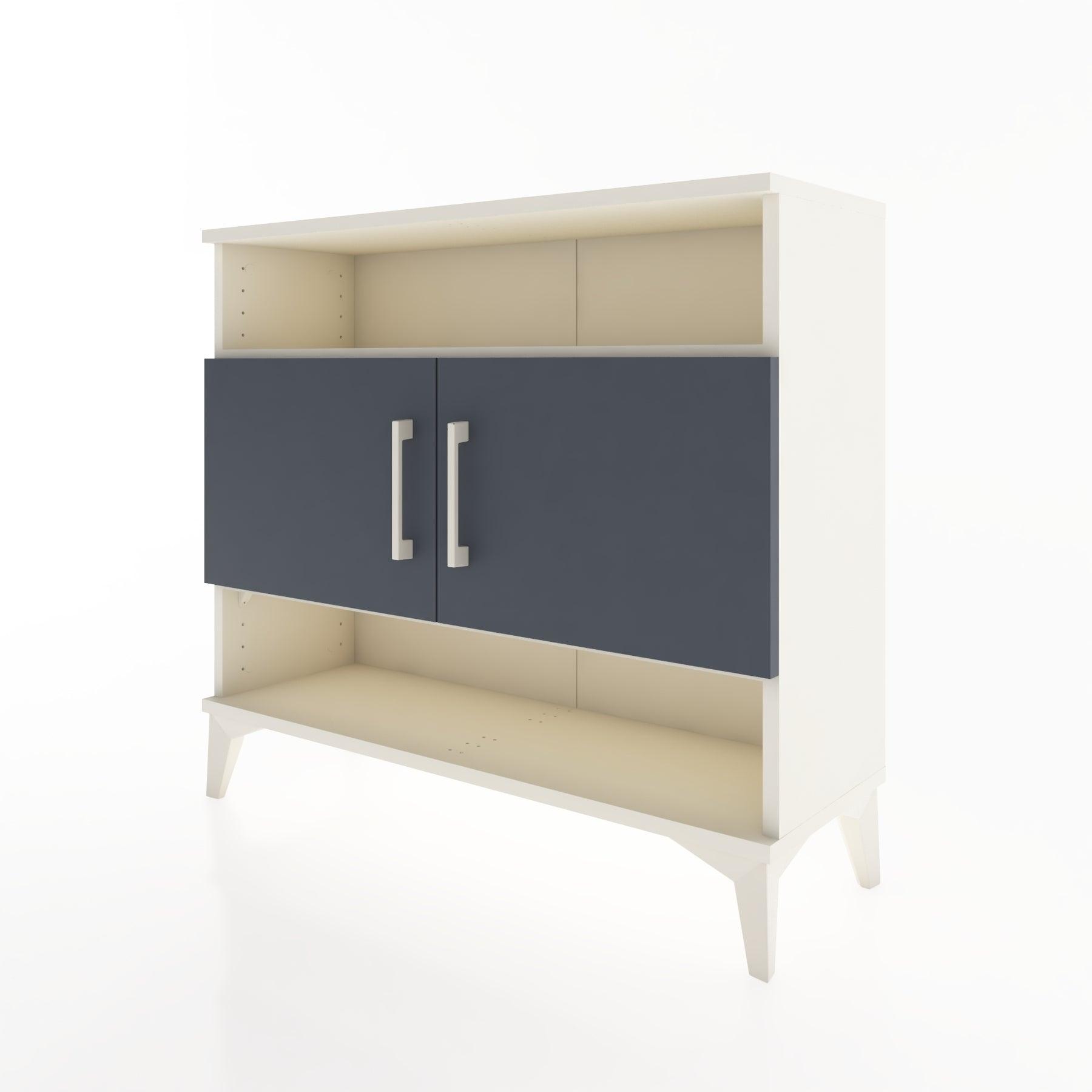 Woodntry Modüler Şifonyer Raf ve İki Kapaklı V2 88x30x68 cm Çam - Woodntry