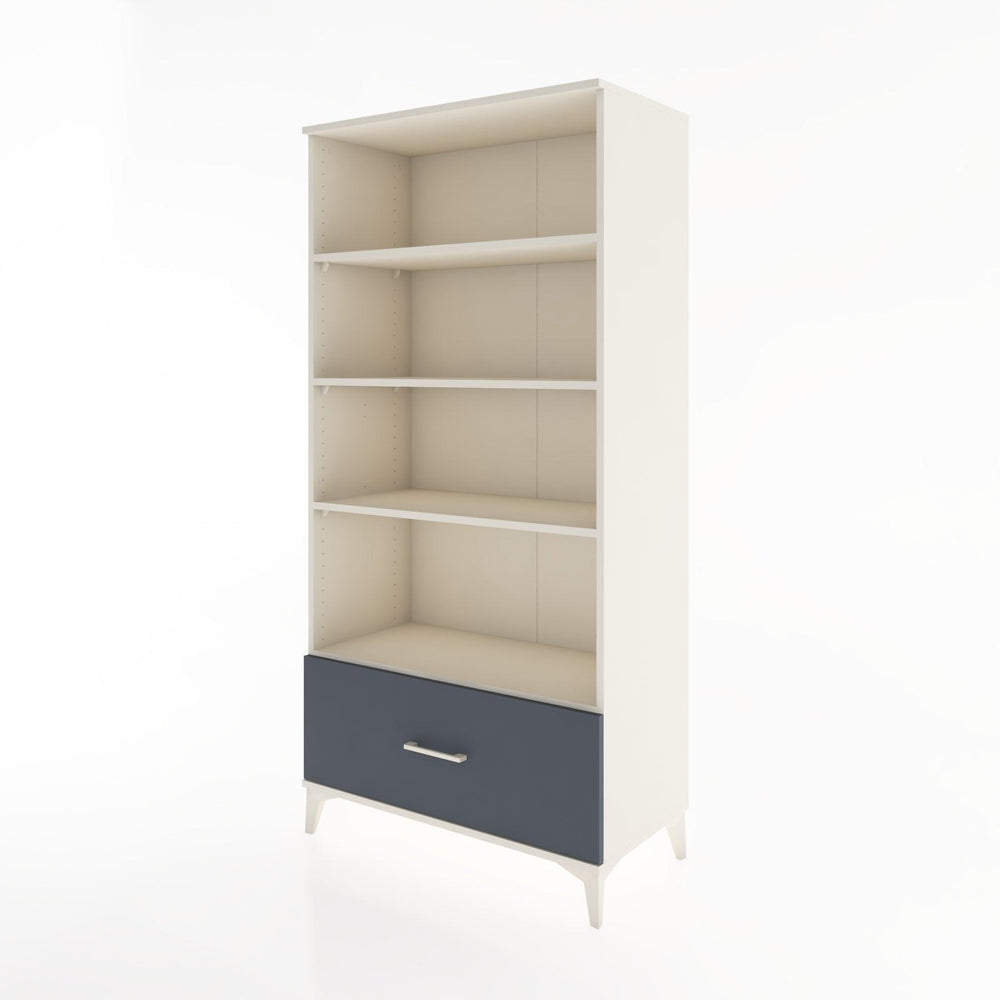 Woodntry Modular Cabinet Moonstone 88x44x170 cm with Drawers and Shelves CR44-1