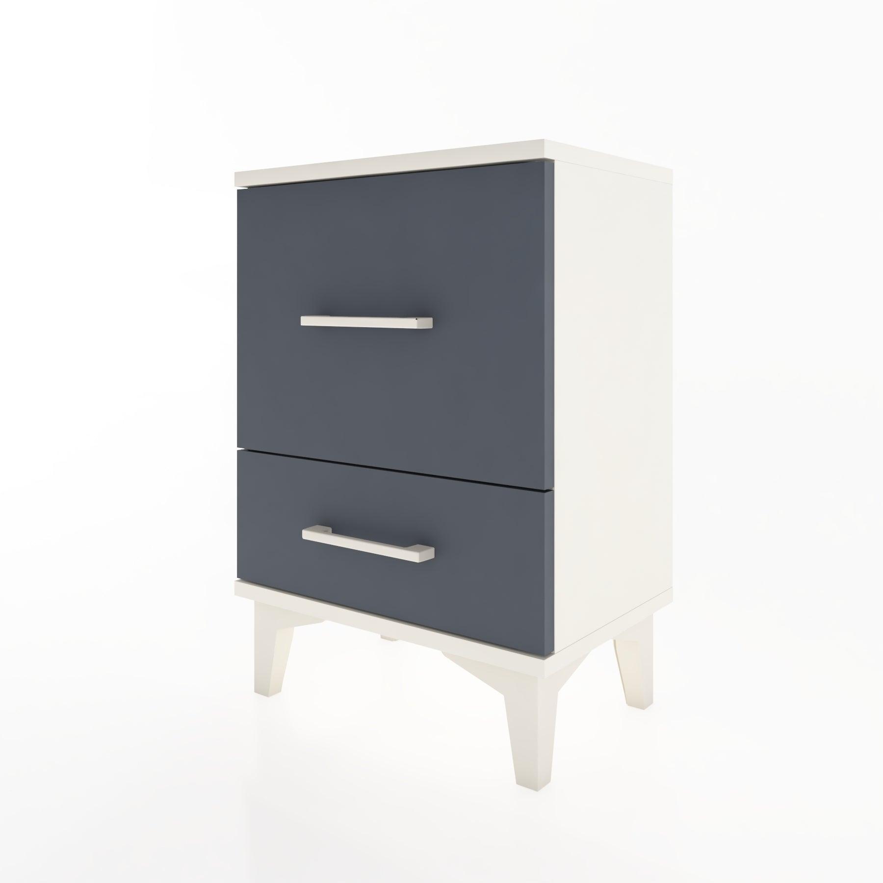 Woodntry Modüler Komodin Büyük ve Küçük Çekmece 44x30x52 cm Aytaşı - Woodntry