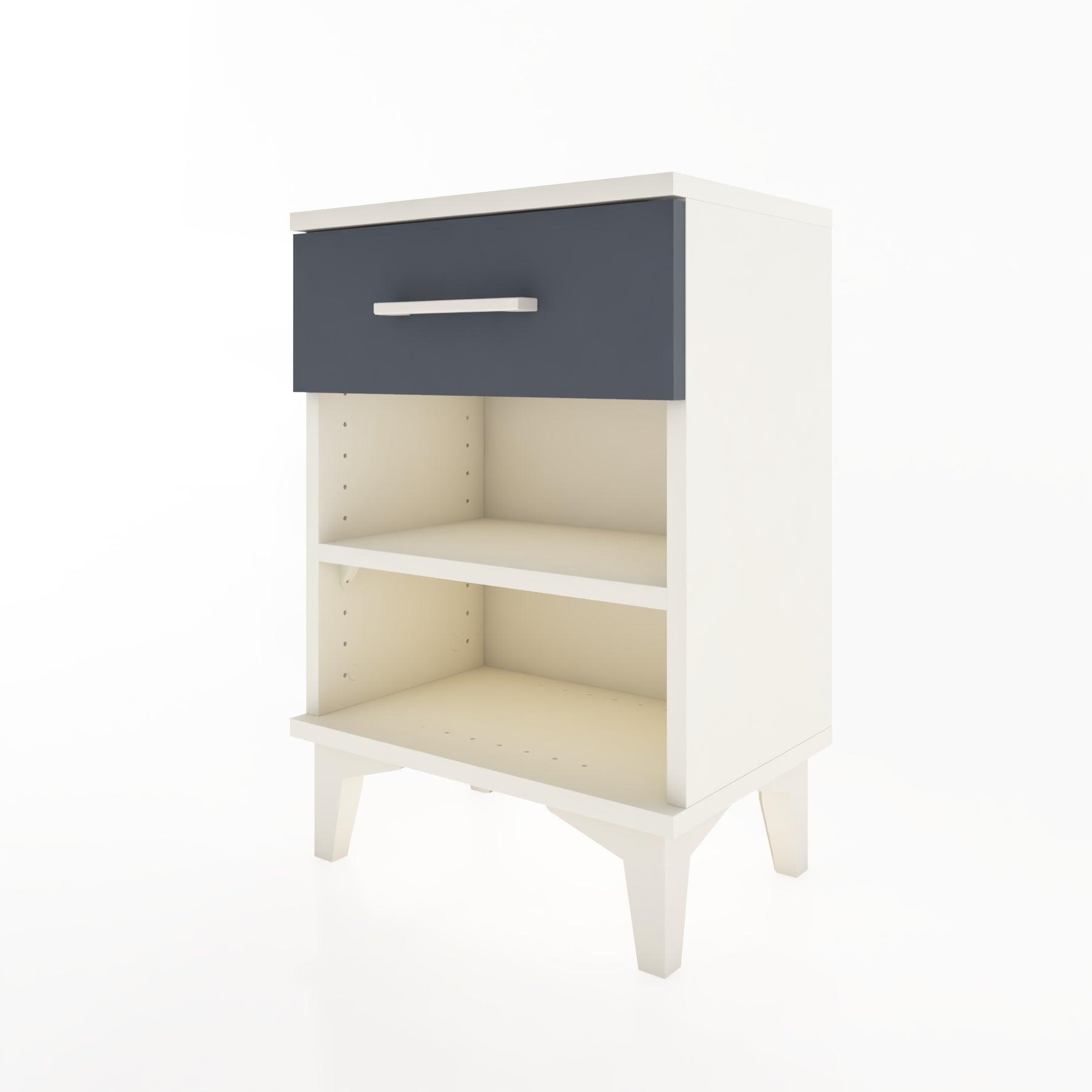 Woodntry Modüler Komodin Tek Çekmeceli 44x30x52 cm Aytaşı - Woodntry