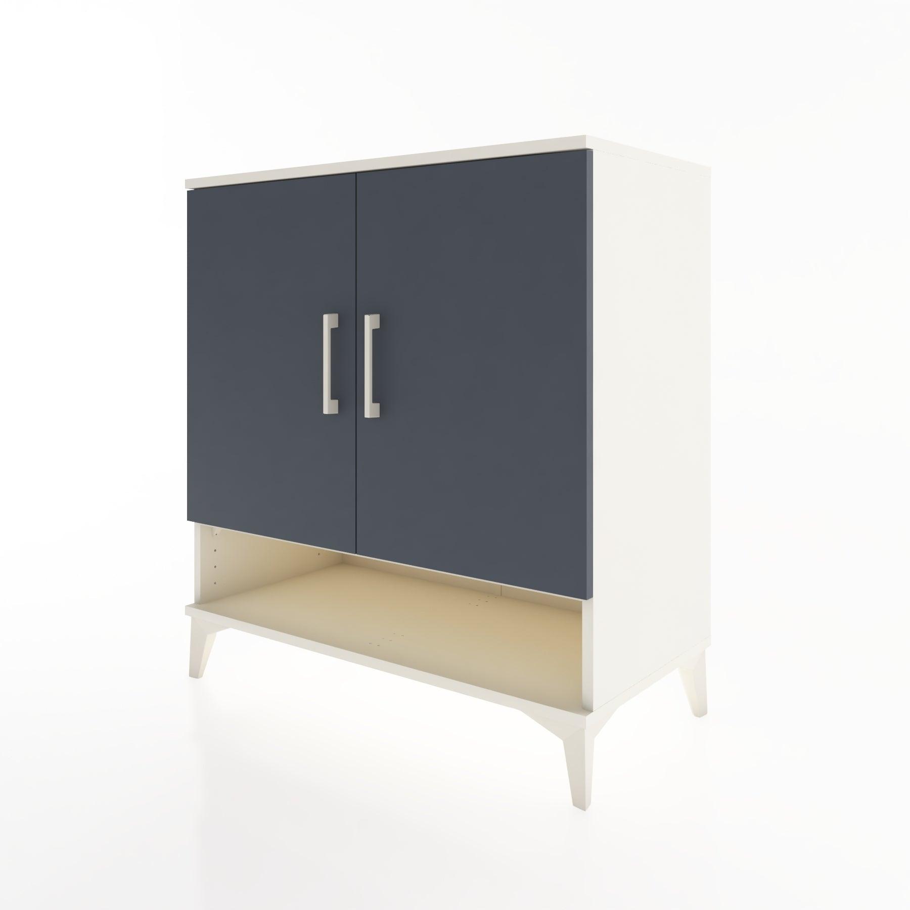 Woodntry Modular Dresser Moonstone 88x44x84 cm with Cover and Shelf KR77-1