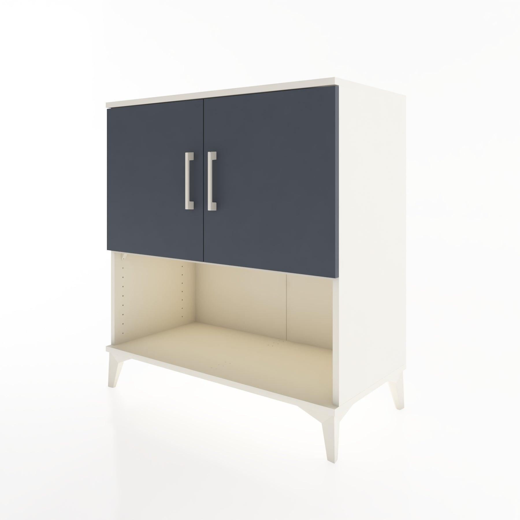 Woodntry Modular Dresser Moonstone 88x44x84 cm with Cover and Shelf KR43-1