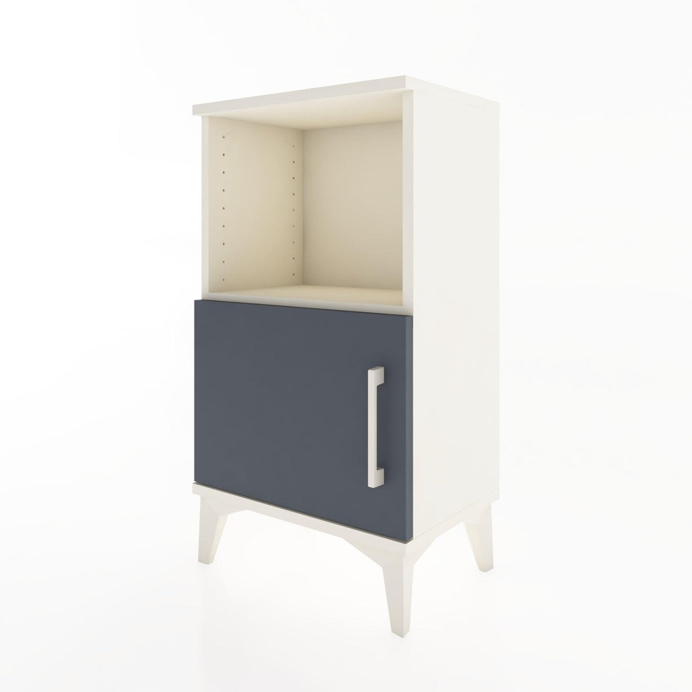 Woodntry Modüler Komodin Raf ve Tek Kapaklı V1 44x30x68 cm Aytaşı - Woodntry