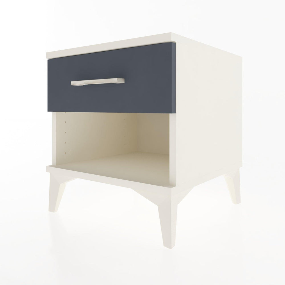 Woodntry Modüler Komodin Aytaşı 44x44x36 cm Çekmeceli ve Raflı CR1-1