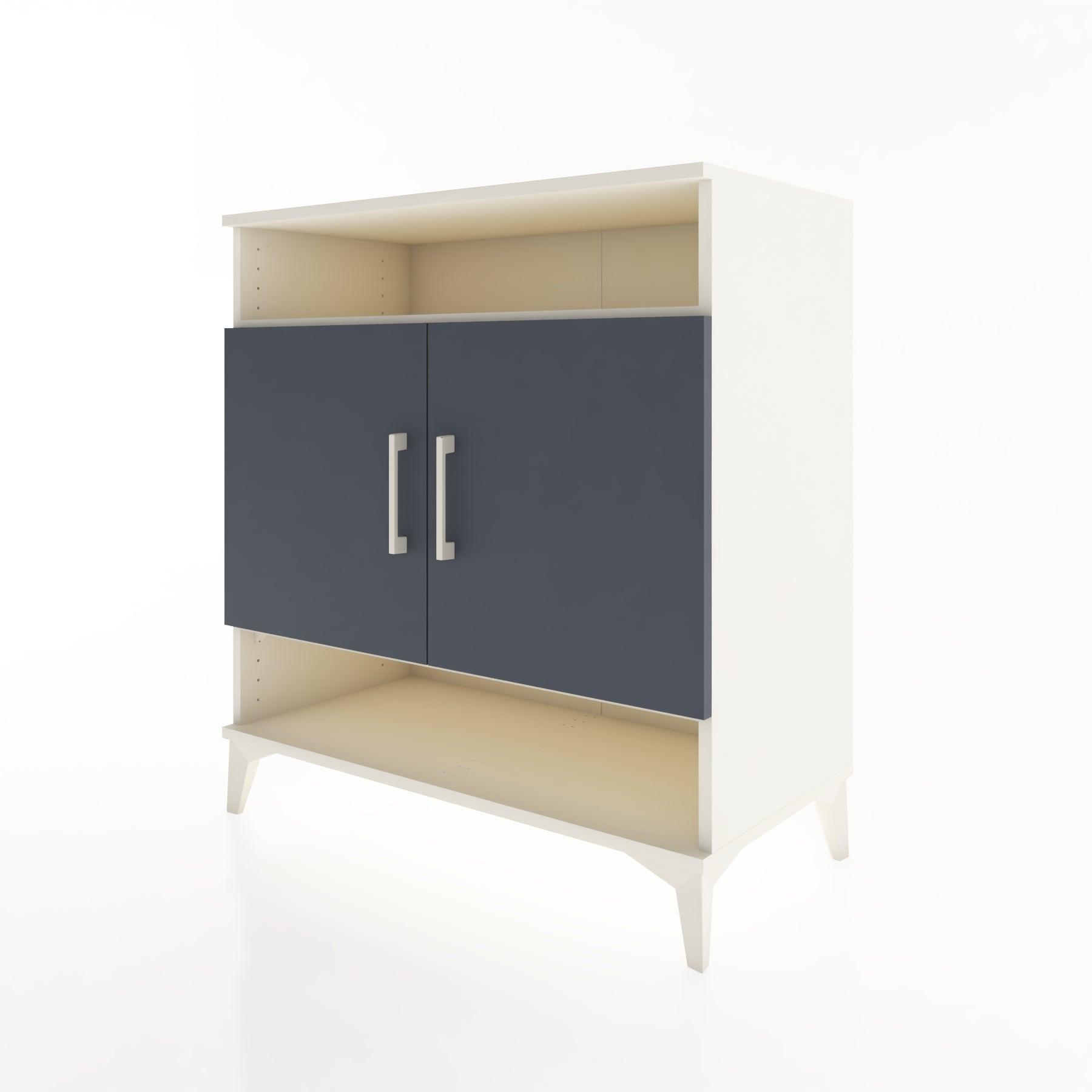 Woodntry Modular Dresser Moonstone 88x44x84 cm with Cover and Shelf KR69-1