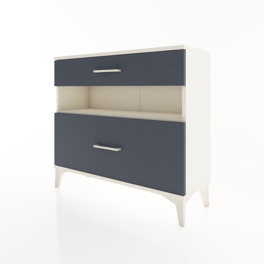 Woodntry Modüler Şifonyer İki Çekmeceli V9 88x30x68 cm Aytaşı - Woodntry