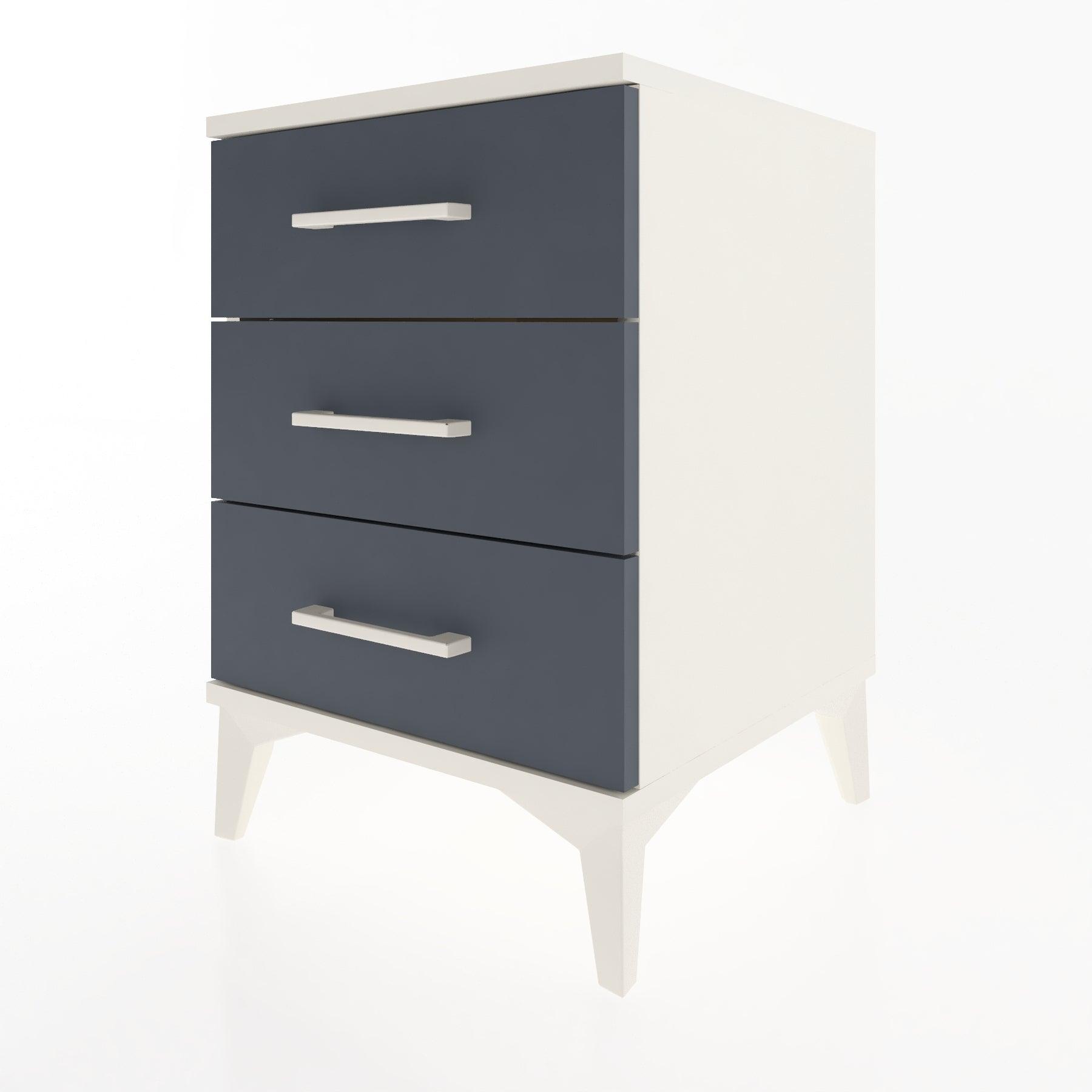 Woodntry Modular Nightstand Moonstone 44x44x52 cm Drawer C1-1