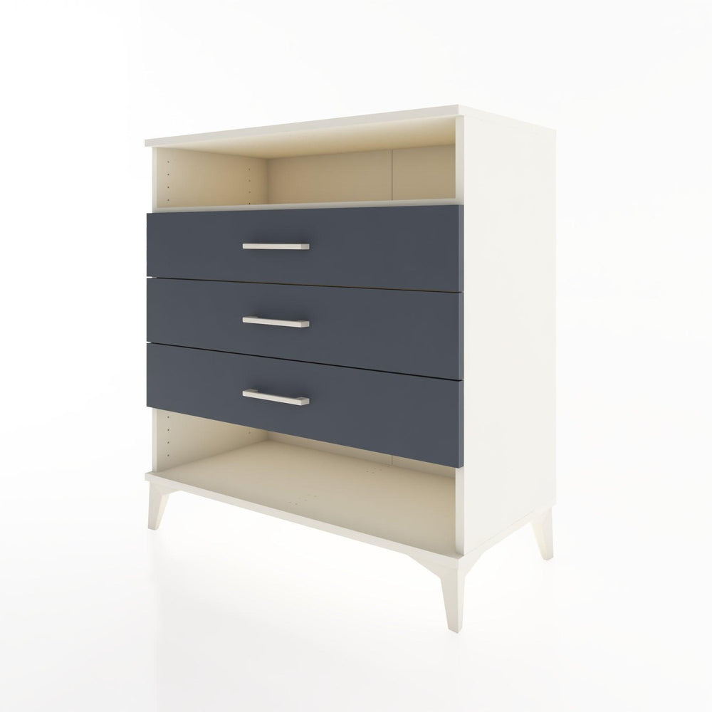 Woodntry Modular Dresser Moonstone 88x44x84 cm with Drawers and Shelves CR20-1