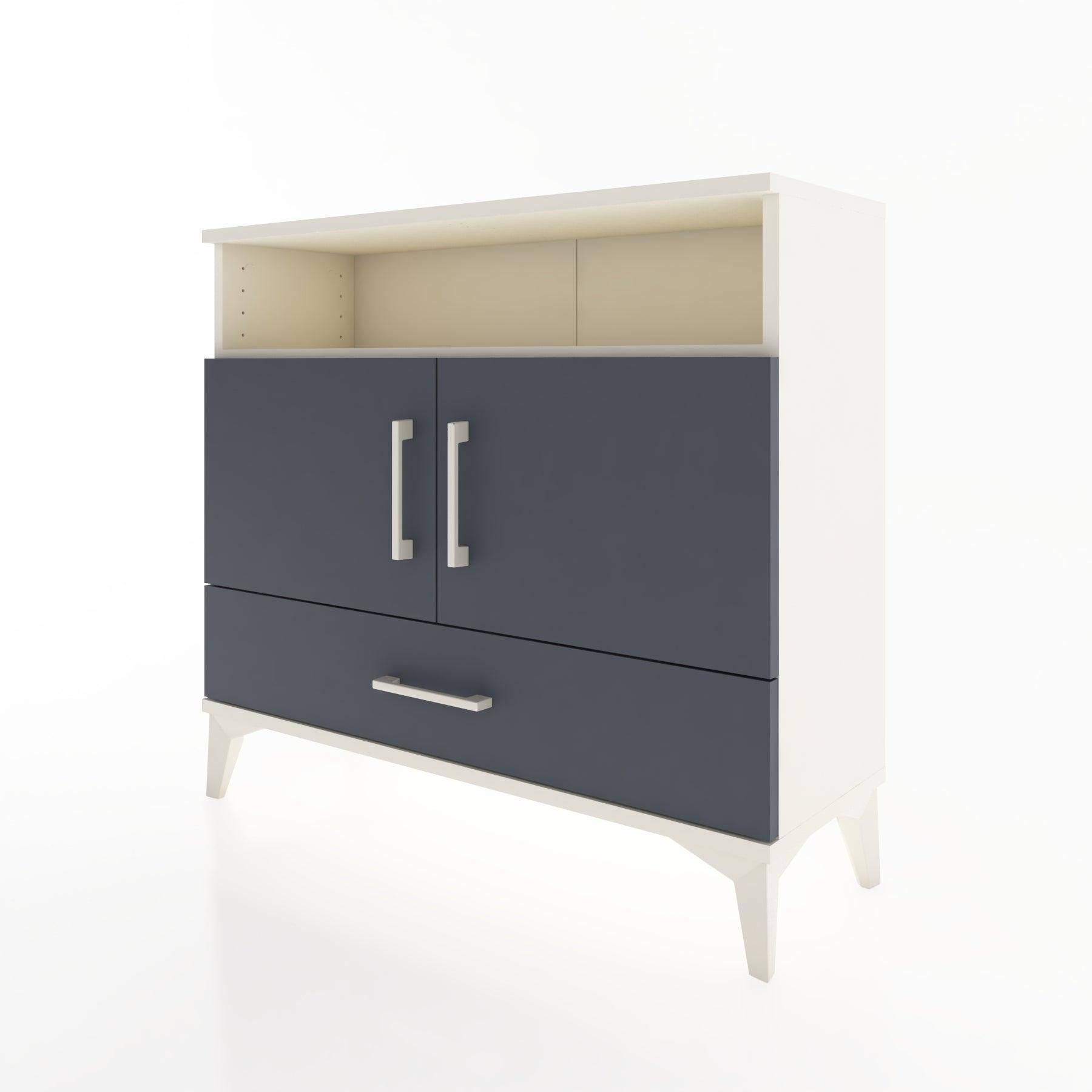 Woodntry Modüler Şifonyer Raf Kapak Çekmeceli 88x30x68 cm Aytaşı - Woodntry