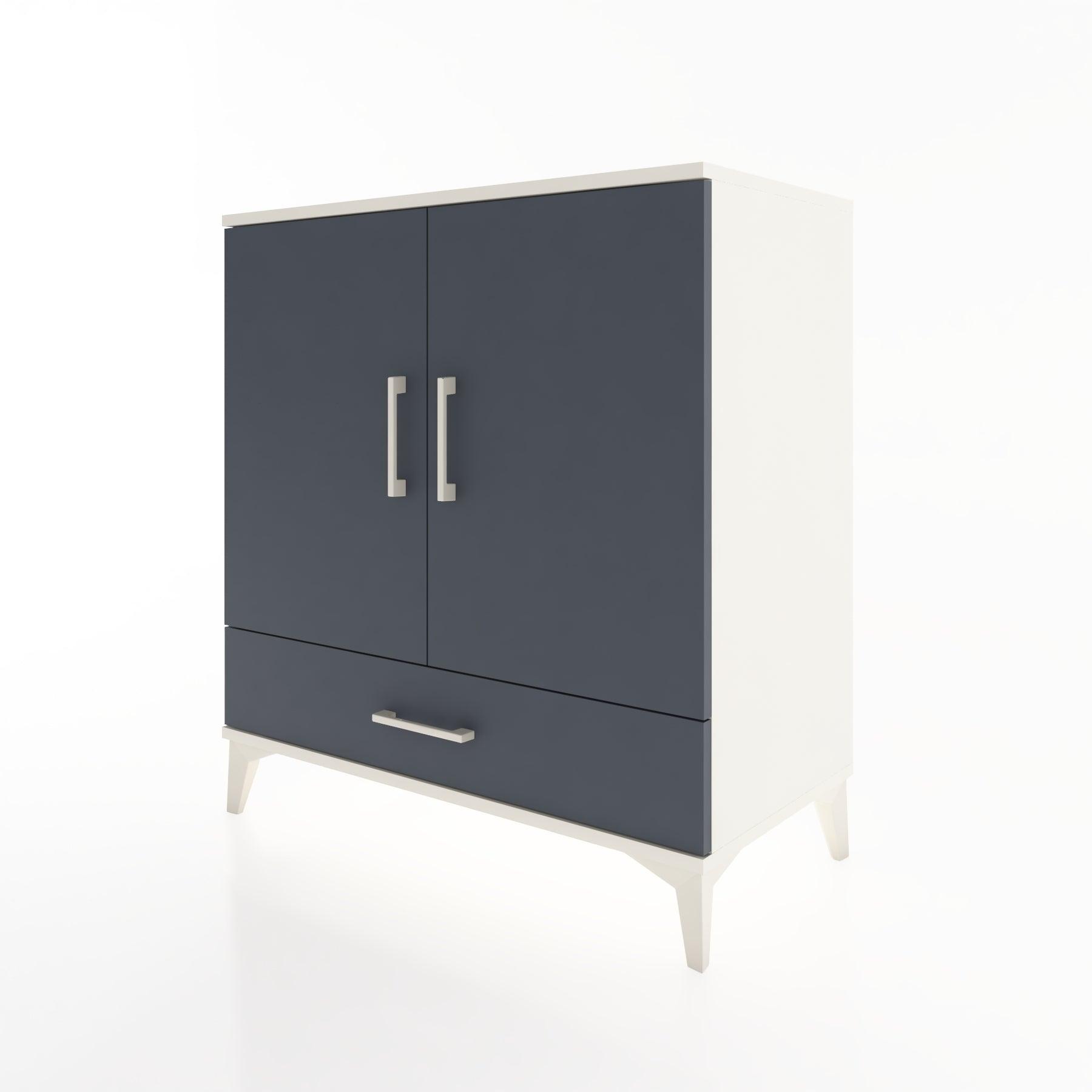 Woodntry Modular Dresser Moonstone 88x44x84 cm with Cover and Drawer KC73-1