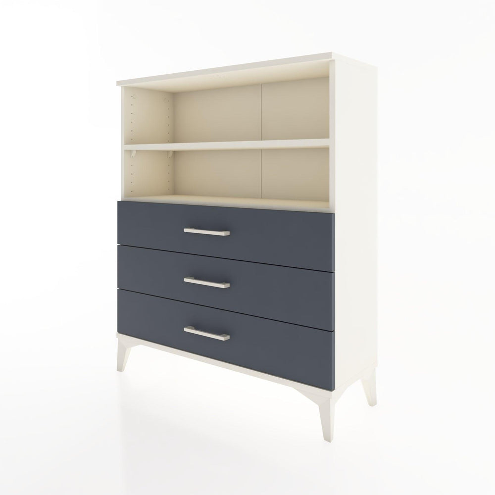 Woodntry Modüler Şifonyer Aytaşı 88x30x94 cm Çekmeceli ve Raflı CR18-1