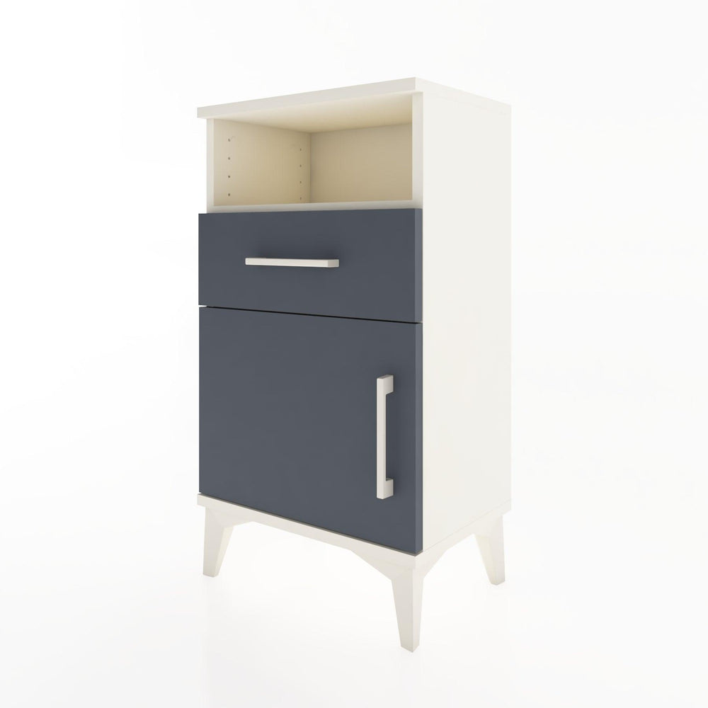 Woodntry Modüler Komodin Raf Çekmece Kapaklı 44x30x68 cm Aytaşı - Woodntry