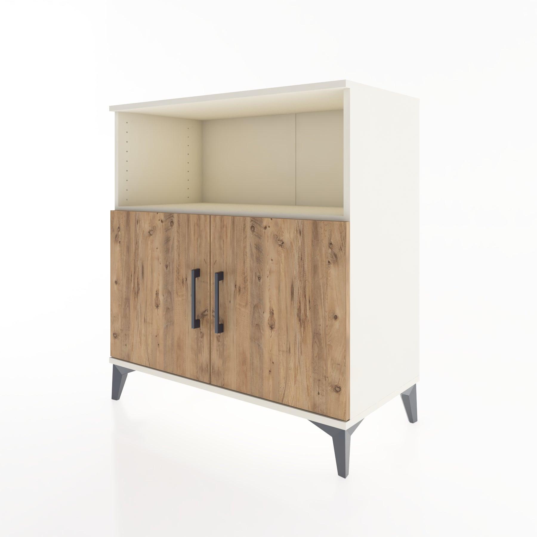 Woodntry Modular Dresser Moonstone 88x44x84 cm with Cover and Shelf KR42-1