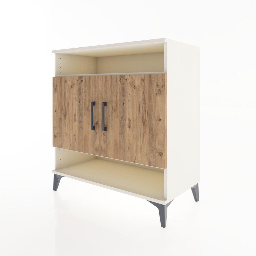 Woodntry Modüler Şifonyer Aytaşı 88x44x84 cm Kapaklı ve Raflı KR69-1