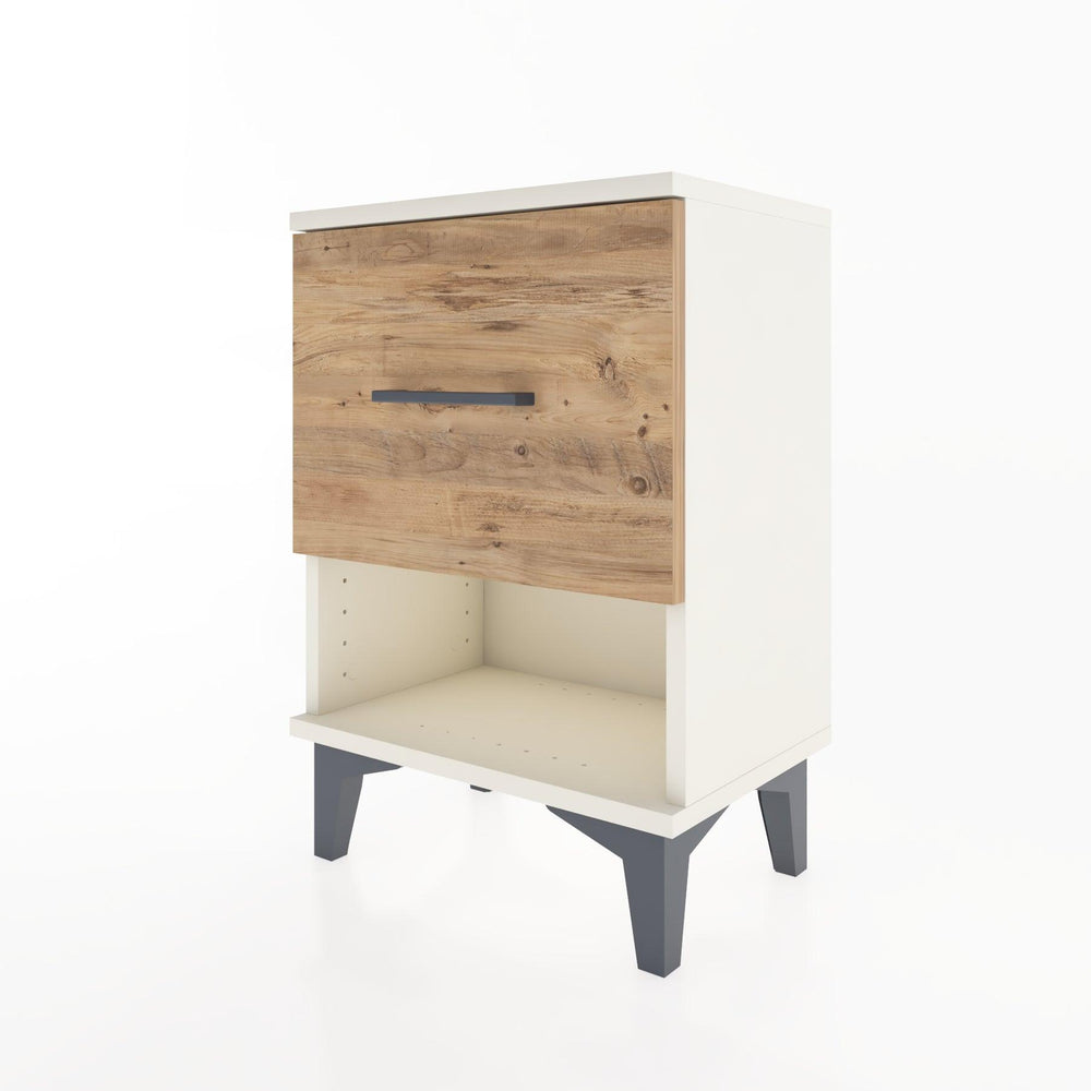 Woodntry Modüler Komodin Tek Çekmece ve Raflı 44x30x52 cm Aytaşı - Woodntry