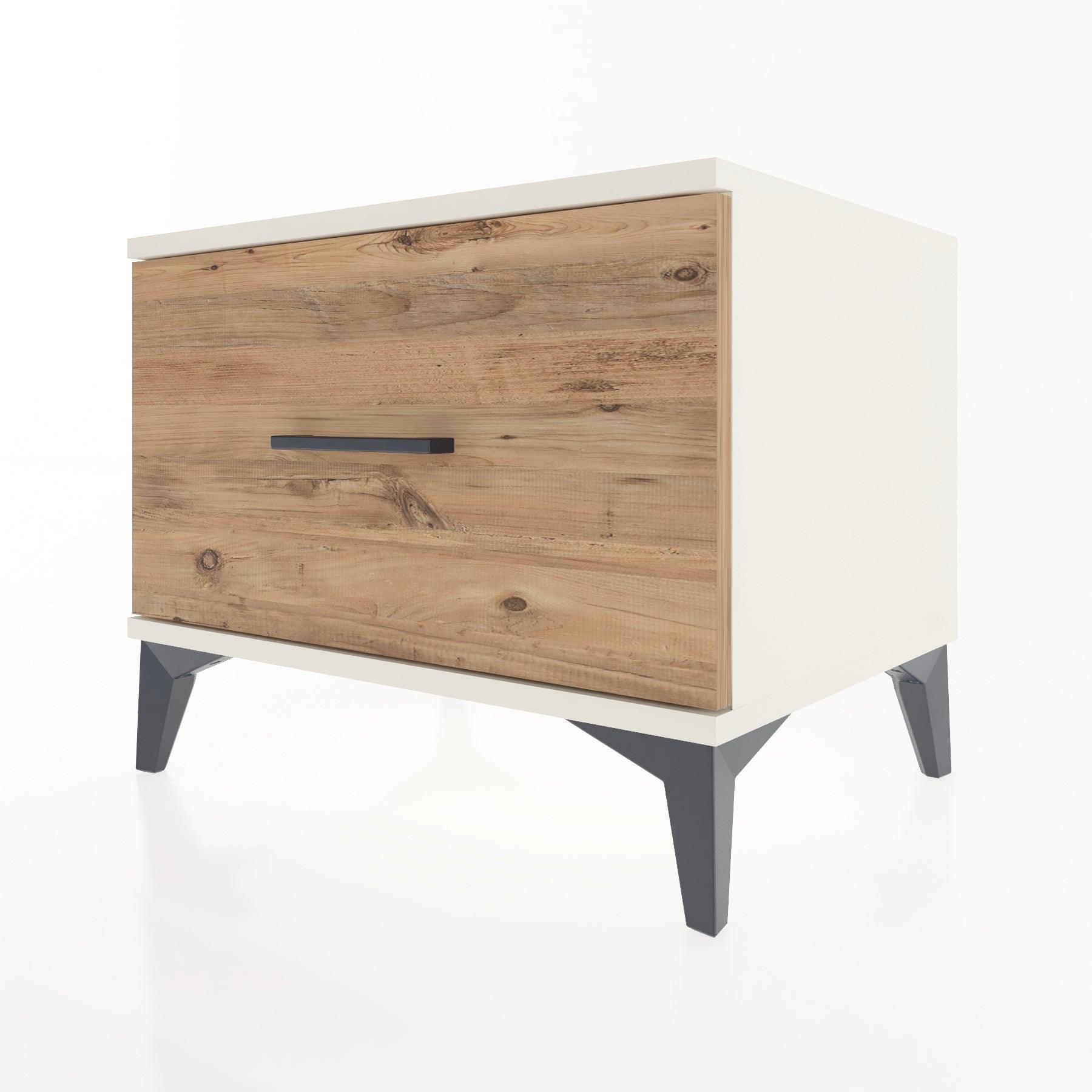 Woodntry Modular Nightstand Moonstone 60x44x68 cm Drawer C1-1