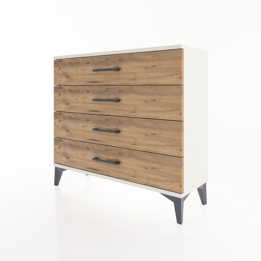 Woodntry Modüler Şifonyer 4 Çekmeceli 88x30x68 cm Aytaşı - Woodntry
