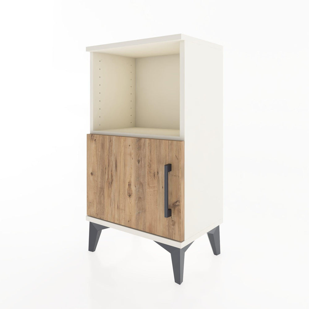 Woodntry Modüler Komodin Raf ve Tek Kapaklı V1 44x30x68 cm Aytaşı - Woodntry