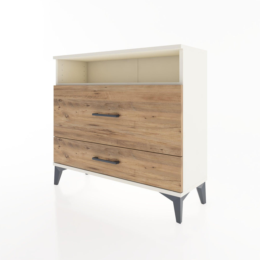 Woodntry Modüler Şifonyer İki Çekmeceli V7 88x30x68 cm Aytaşı - Woodntry