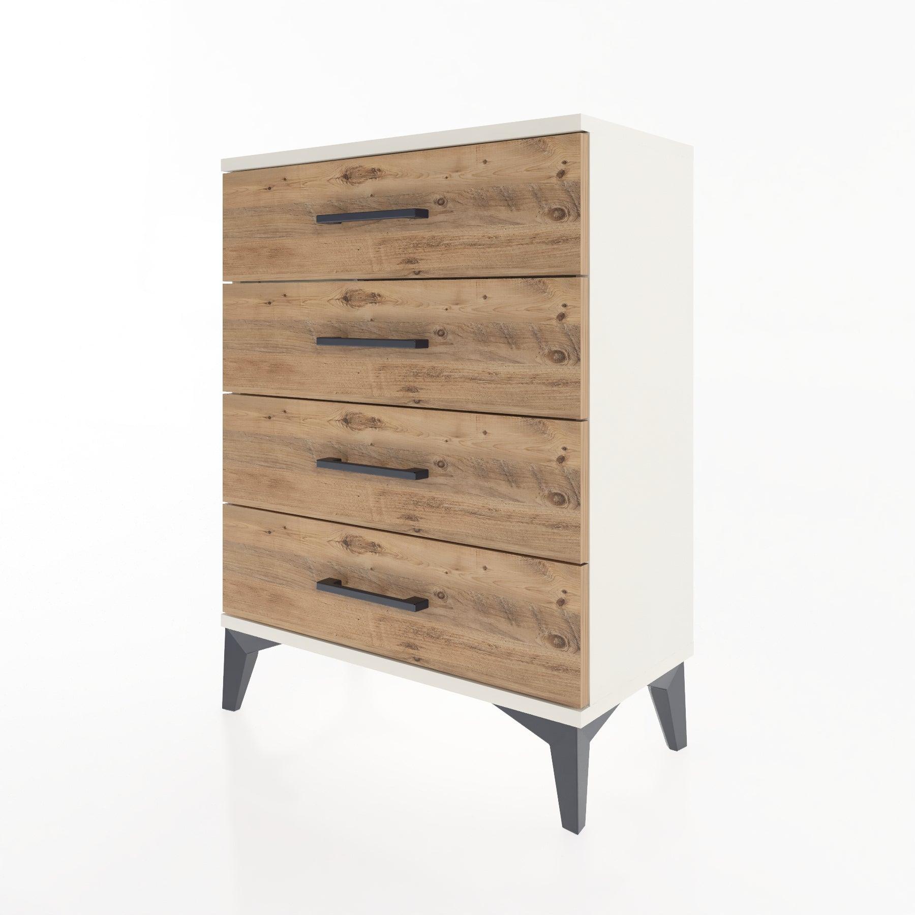 Woodntry Modular Nightstand Moonstone 60x30x68 cm Drawer C1-1