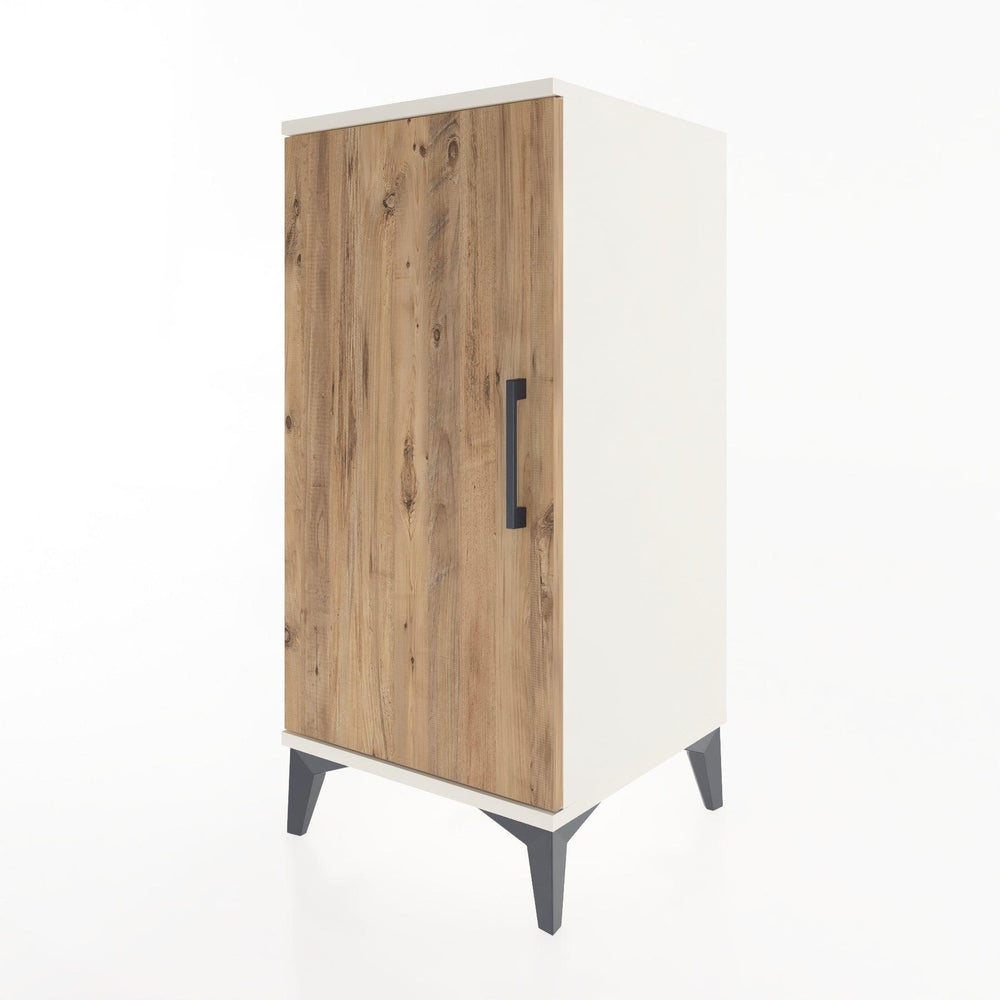 Woodntry Modular Nightstand Moonstone 44x44x84 cm With Lid K23-1