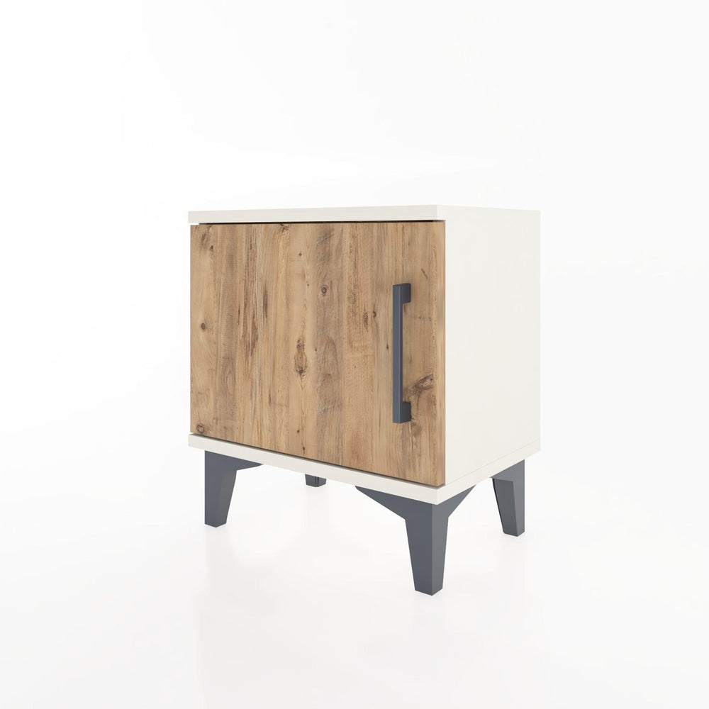 Woodntry Modüler Komodin Tek Kapaklı 44x30x36 cm Aytaşı - Woodntry