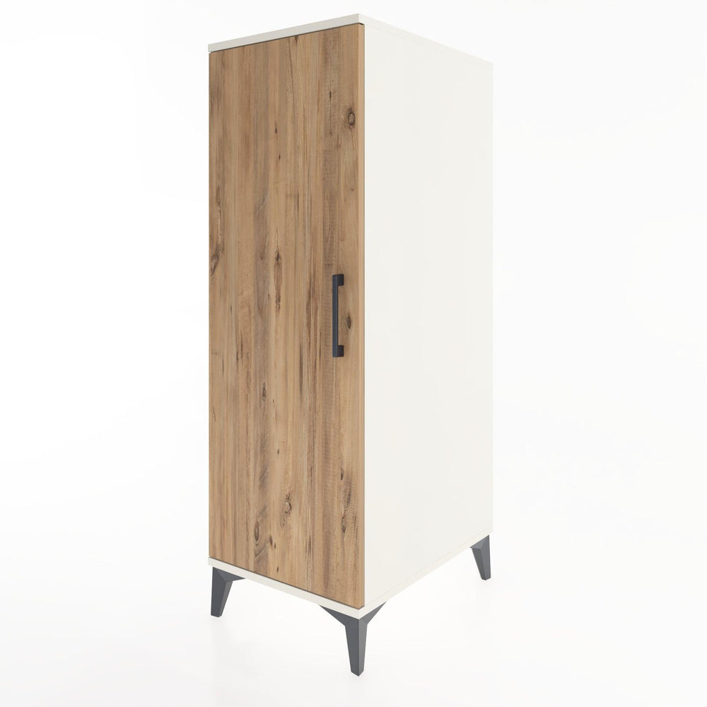 Woodntry Modular Cabinet Moonstone 44x30x122 cm with Cover K1-1