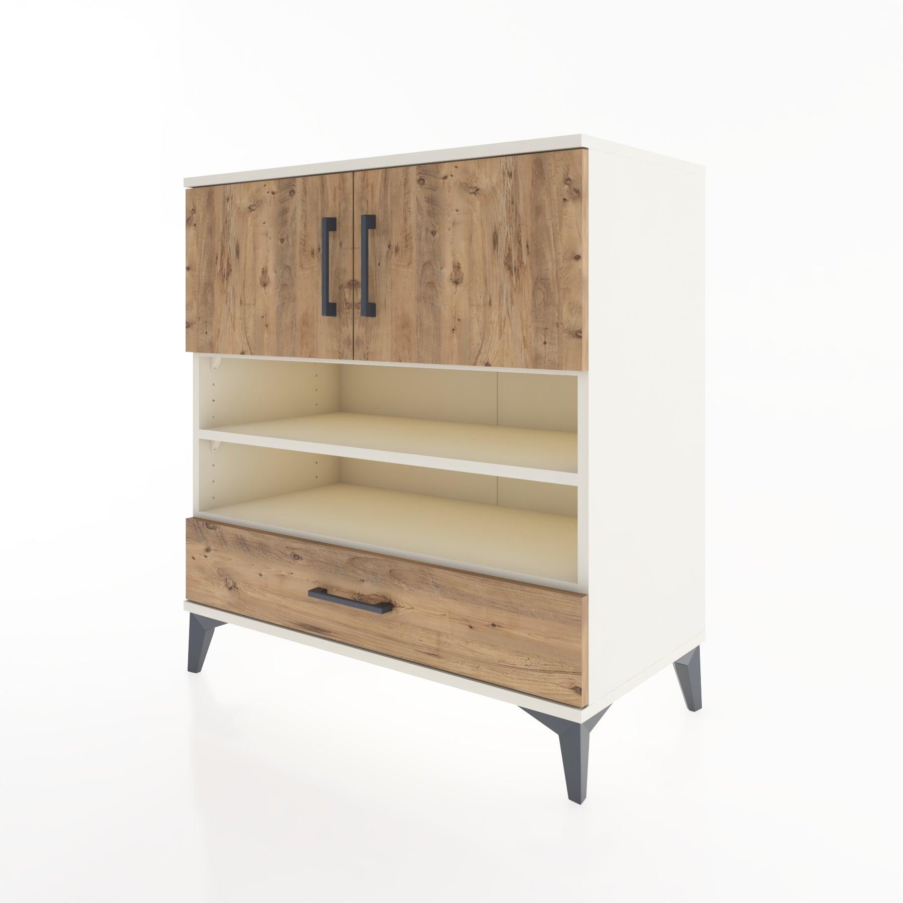 Woodntry Modular Dresser Moonstone 88x44x84 cm Functional F94-1