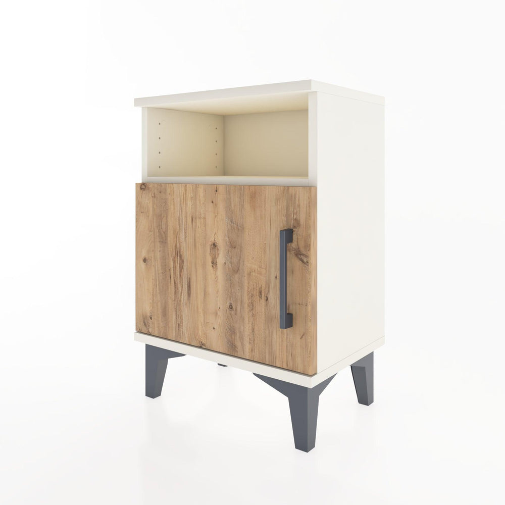 Woodntry Modüler Komodin Raf ve Tek Kapaklı 44x30x52 cm Aytaşı - Woodntry