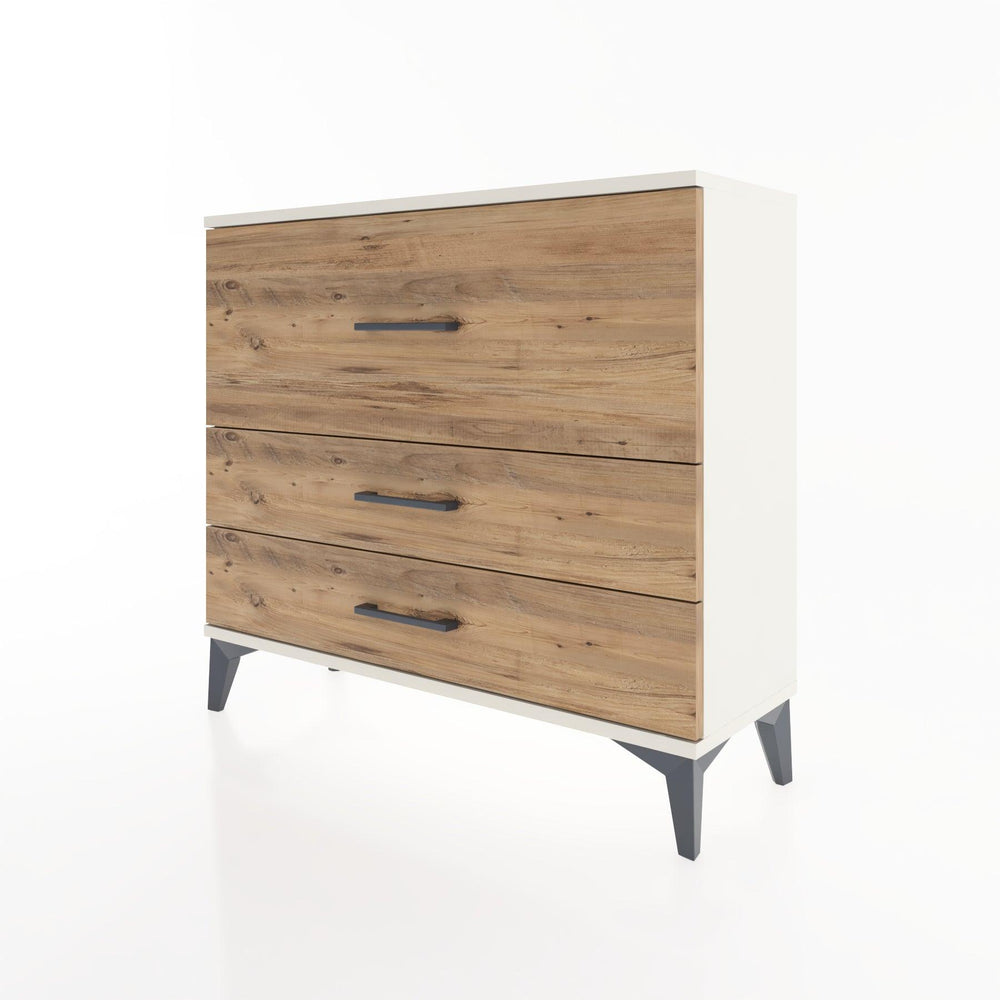 Woodntry Modüler Şifonyer Üç Çekmeceli V4 88x30x68 cm Aytaşı - Woodntry